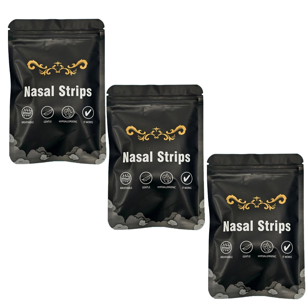 Nasal Strips — Drug-Free Anti-Snoring & Better Nasal Breathing